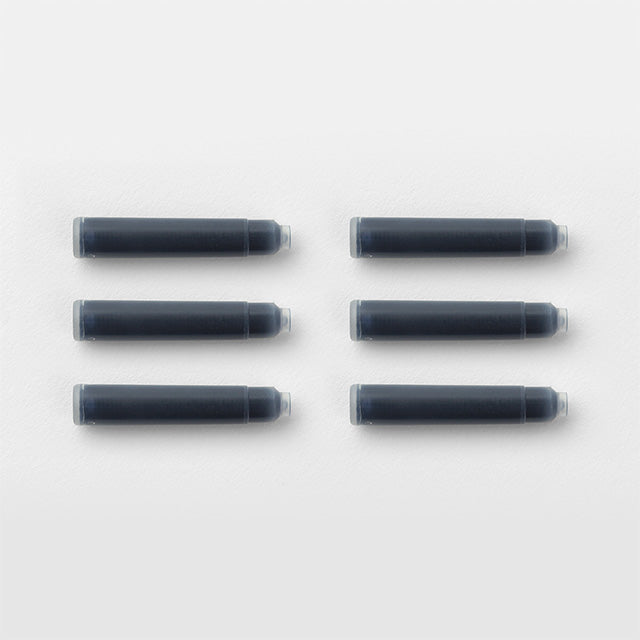 TRAVELER'S COMPANY - Fountain / Rollerball Pen Ink Cartridges (Blue Black)