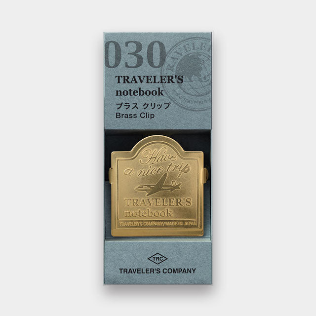 Travelers’s Company - 030 Brass Clip-KOHEZI