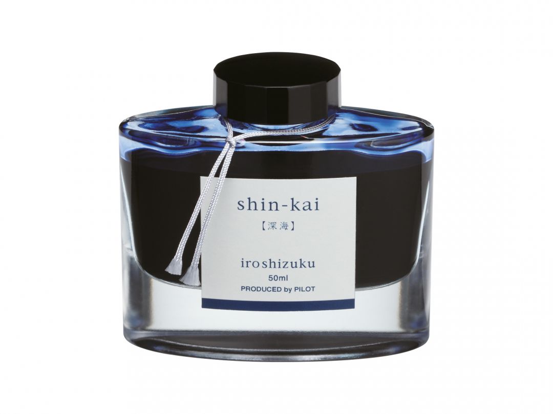 Pilot Iroshizuku - Shin-Kai Blue Ink (Shades of Blue) – KOHEZI