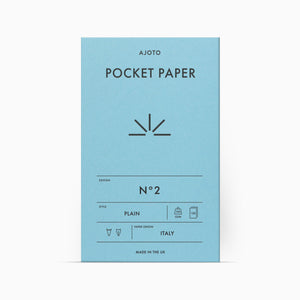 Ajoto - Nº2 Pocket Paper Notebook