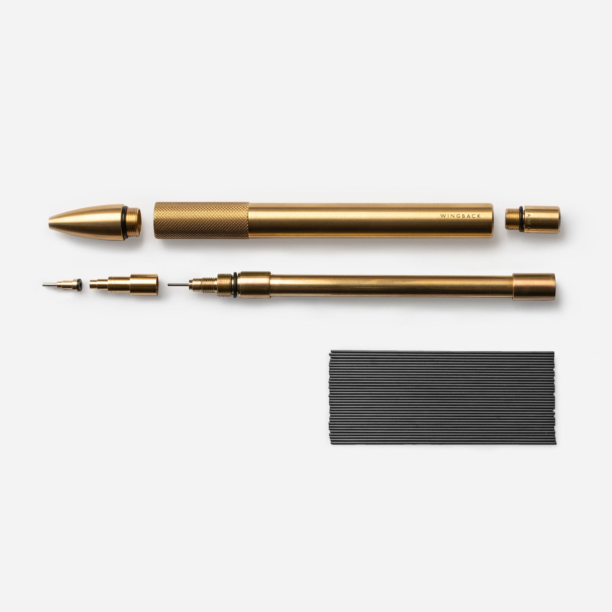 Wingback - Mechanical Pencil (Brass)