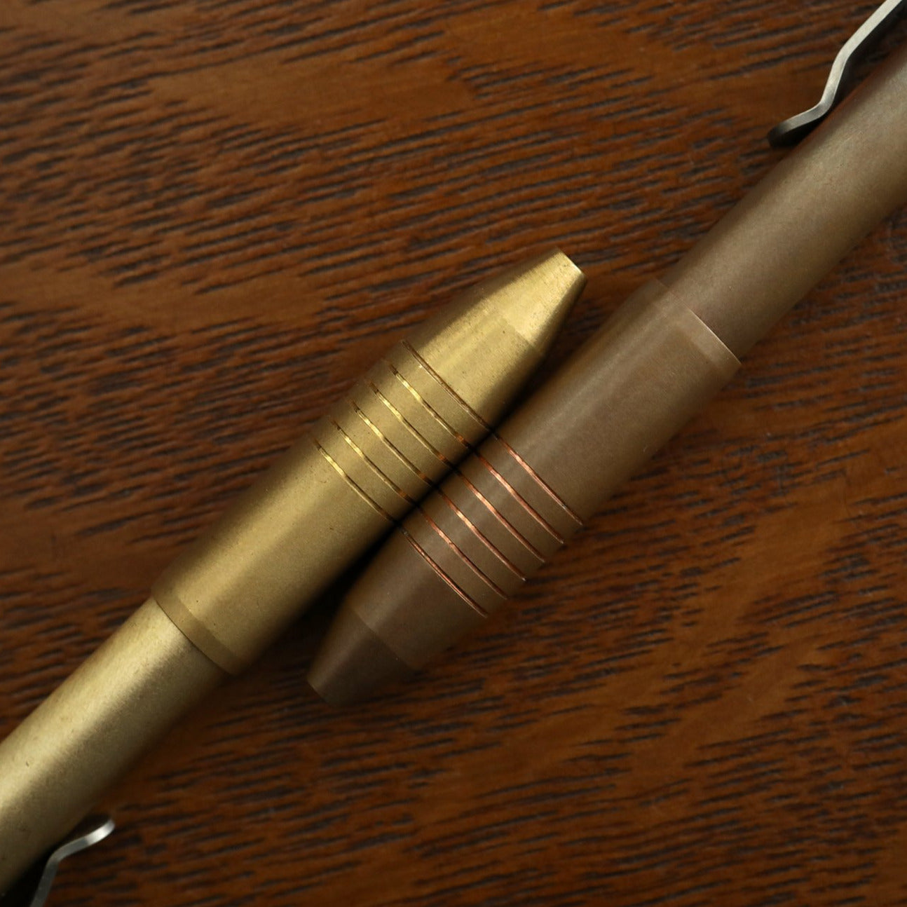 Big Idea Design - Brass & Copper Click EDC Pen