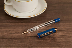 TWSBI -  ECO Indigo Blue W/ Bronze Fountain Pen
