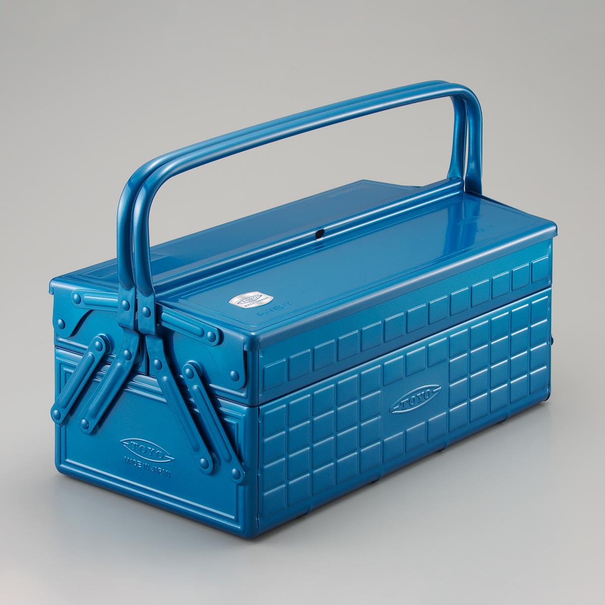 TOYO STEEL - Freitragender Werkzeugkasten GL-410 B (Blau)