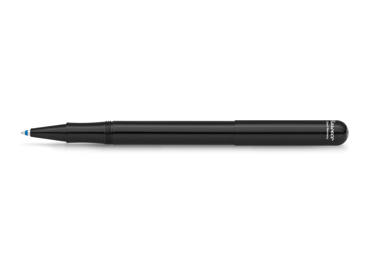 Kaweco - LILIPUT Kugelschreiber mit Kappe Schwarz (Aluminium)