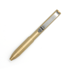 Big Idea Design – Stylo Pocket Pro en laiton et cuivre (le stylo EDC à réglage automatique)