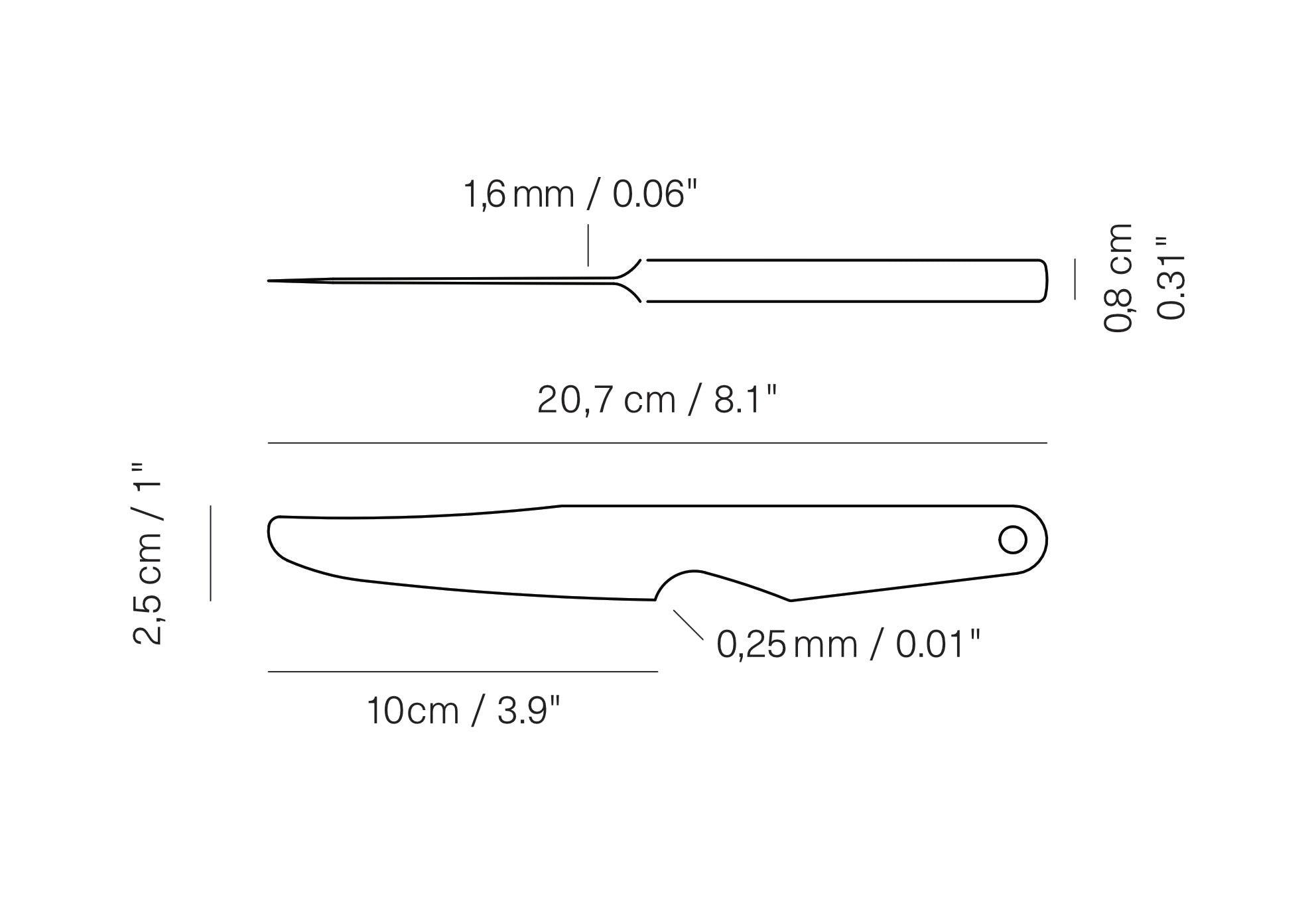 Veark - SRK10 geschmiedetes gezahntes Messer
