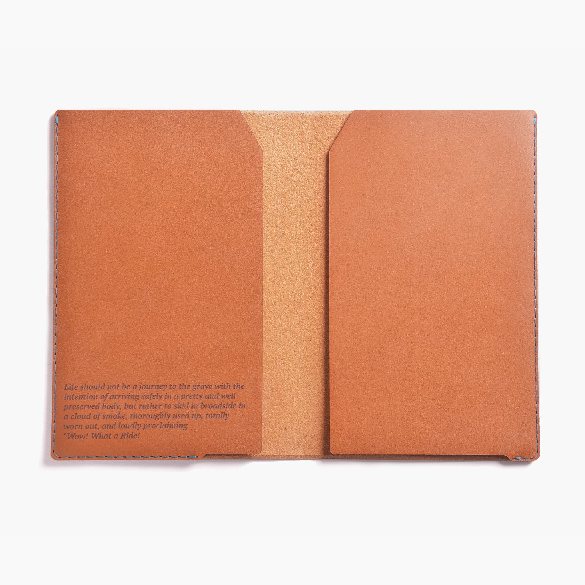 Wingback - Refillable Notebook (Whisky)