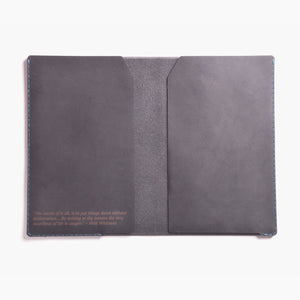 Wingback - Refillable Notebook (Charcoal)