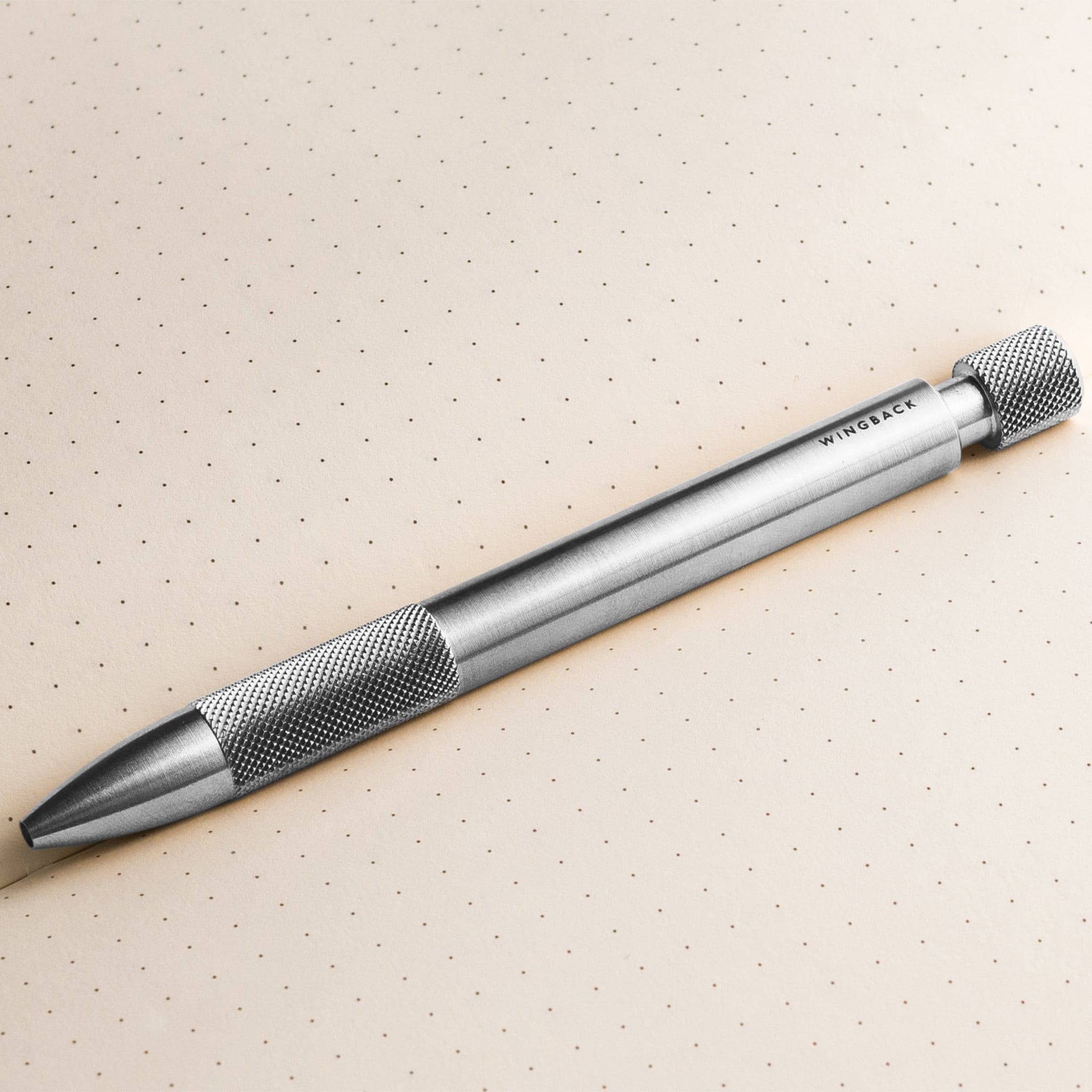 Wingback – Mechanischer Stift (Stahl)