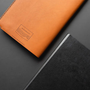 Wingback - Refillable Notebook (Chestnut)