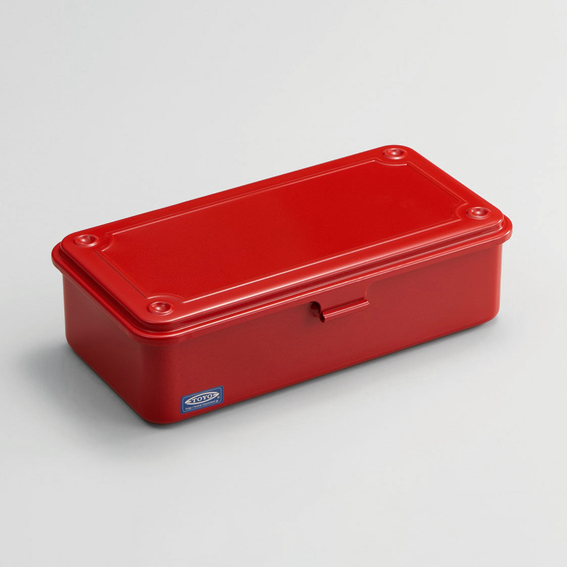 TOYO STEEL - Boîte à outils en forme de coffre T-190 R (Rouge)