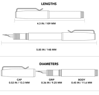 Big Idea Design - Chaves Fountain EDC Pen - KOHEZI