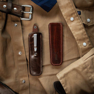 Big Idea Design - Lookout Leather Sheath - KOHEZI