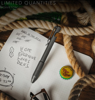 Big Idea Design - Notorious EDC Jot N Pop Ti Pocket Pro Pen - KOHEZI