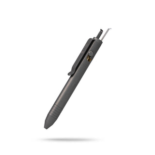 Big Idea Design - The Lil Sancho Bolt Action Pen, built-in tweezers and a toothpick! - KOHEZI