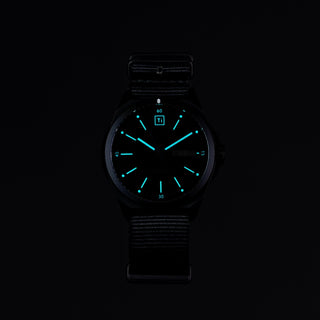 Big Idea Design - Ti Field Watch / Solar Driven / Black - KOHEZI