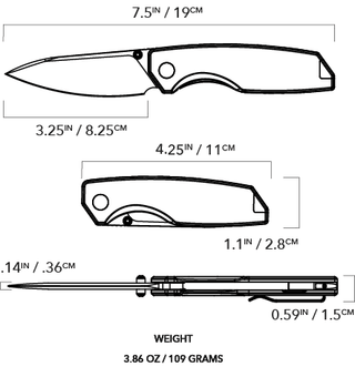 Big Idea Design - Ti Manu Pocket Knife - KOHEZI