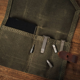 Big Idea Design - Waxed Canvas EDC Fold - KOHEZI