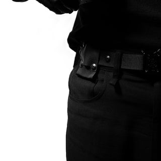 Claustrum - Belt Wallet (Black Out Finish) - KOHEZI