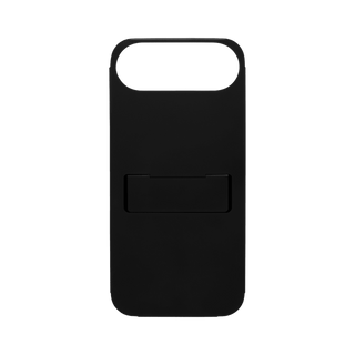 Claustrum - Flap Iphone Case + Stand (Black Matte Finish) - KOHEZI