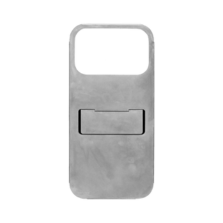 Claustrum - Flap Iphone Case + Stand (Concrete Matte) - KOHEZI