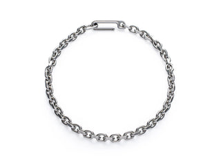 Drilling Lab - Framework Necklace｜FR-N01｜Matte Steel - KOHEZI