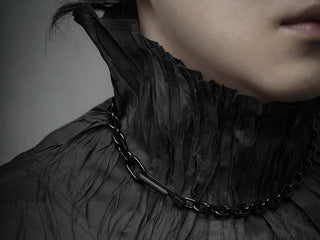 Drilling Lab - Framework Necklace｜FR-N01｜Rough Black - KOHEZI