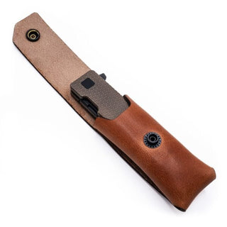 Exceed Designs - TiRant RAZOR V3 Real Horween Leather Sheath (100% USA - MADE) - KOHEZI