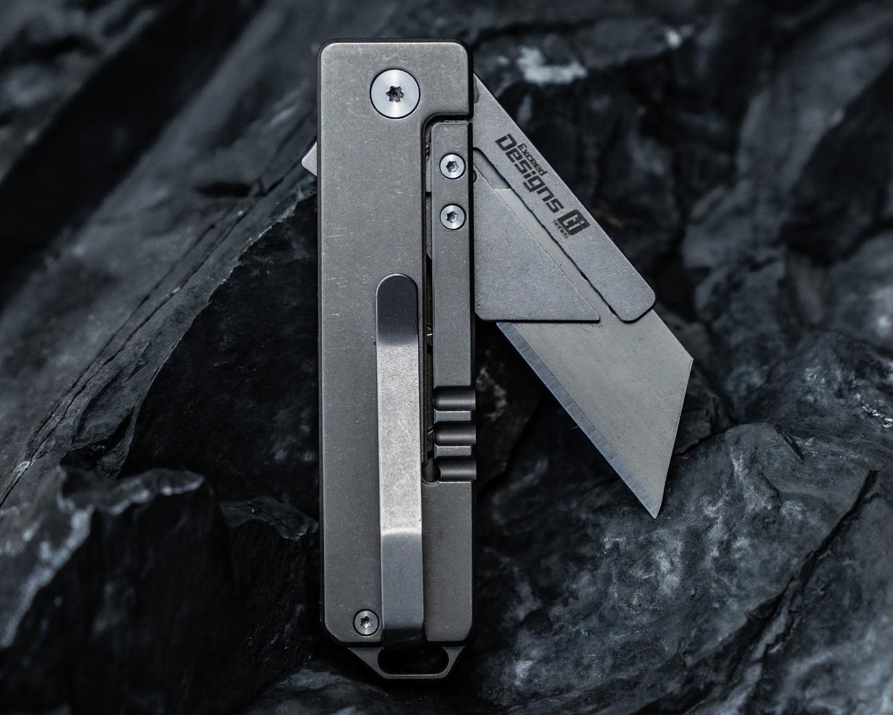 Exceed Designs - TiRant RAZOR V3 Utility Knife - KOHEZI