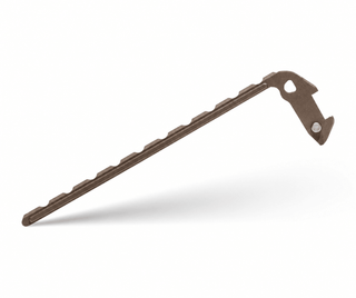 Exceed Designs - TiRant ULTRA Full - Length FRAG MILLED ‘Integral - Like’ Back Spacer 6AL - 4V Titanium (Centurion Bronze ANO) - KOHEZI