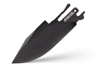 Exceed Designs - TiRant ULTRA HotSwap™ Drop Point Blade Replacement (Jet-Black EXTRA THICK 2.5mm M390 Tempered 61-62+ HRC) - KOHEZI