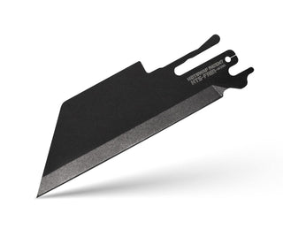 Exceed Designs - TiRant ULTRA HotSwap™ Full Length Razor Blade Replacement (Jet-Black PVD 1.5mm Thick M390 Tempered 61-62+ HRC) - KOHEZI