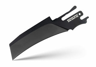 Exceed Designs - TiRant ULTRA HotSwap™ Hawkbill Blade Replacement (Jet - Black D2 Tempered HRC 61+) - KOHEZI