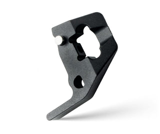 Exceed Designs - TiRant ULTRA Short - Length PRY BAR Backspacer (Jet - Black PVD 6AL - 4V Titanium) - KOHEZI