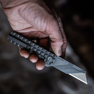 Exceed Designs - TiRant ULTRA Utility Knife W/HotSwap™ - KOHEZI