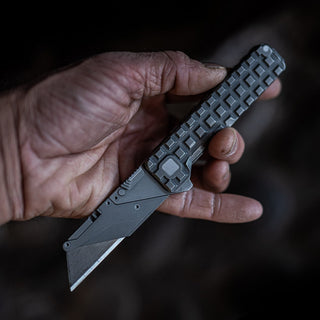 Exceed Designs - TiRant ULTRA Utility Knife W/HotSwap™ - KOHEZI