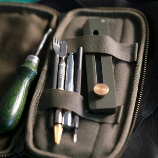 HMM - Utility Knife Black/Army/Silver - KOHEZI