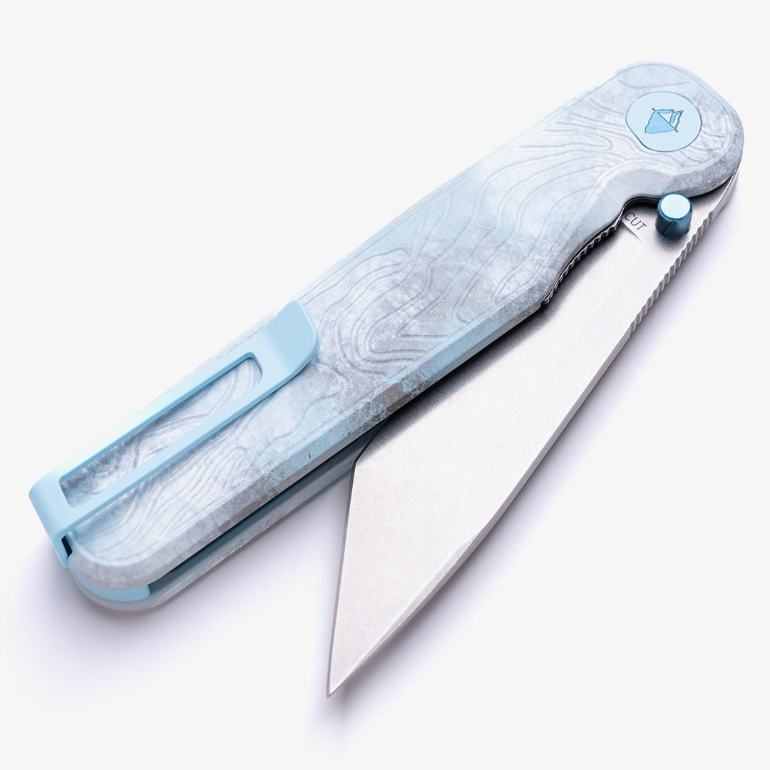 Tactile Knife Co. - Paroi rocheuse topographique Icefall