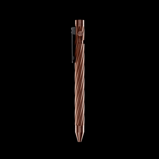 Inventery - Bolt Action Pen v.03 Twister (Copper) - KOHEZI