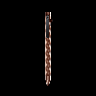 Inventery - Bolt Action Pen v.03 Twister (Copper) - KOHEZI