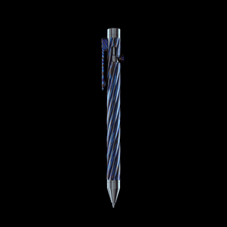 Inventery - Bolt Action Pen v.03 Twister Titanium Damascus (Special Edition) - KOHEZI