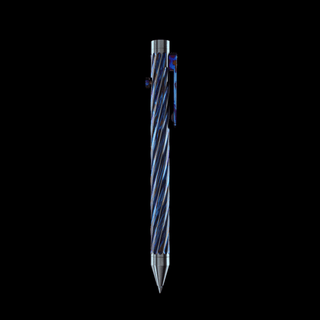 Inventery - Bolt Action Pen v.03 Twister Titanium Damascus (Special Edition) - KOHEZI