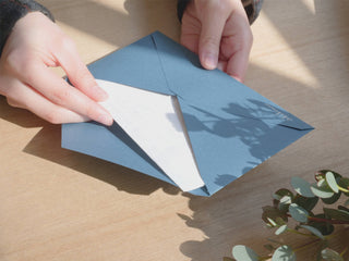 Kakimori - Envelope - Greyish blue - KOHEZI