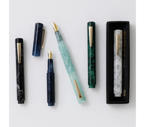 Hightide - Attache Marbled Fountain Pen (Mint)