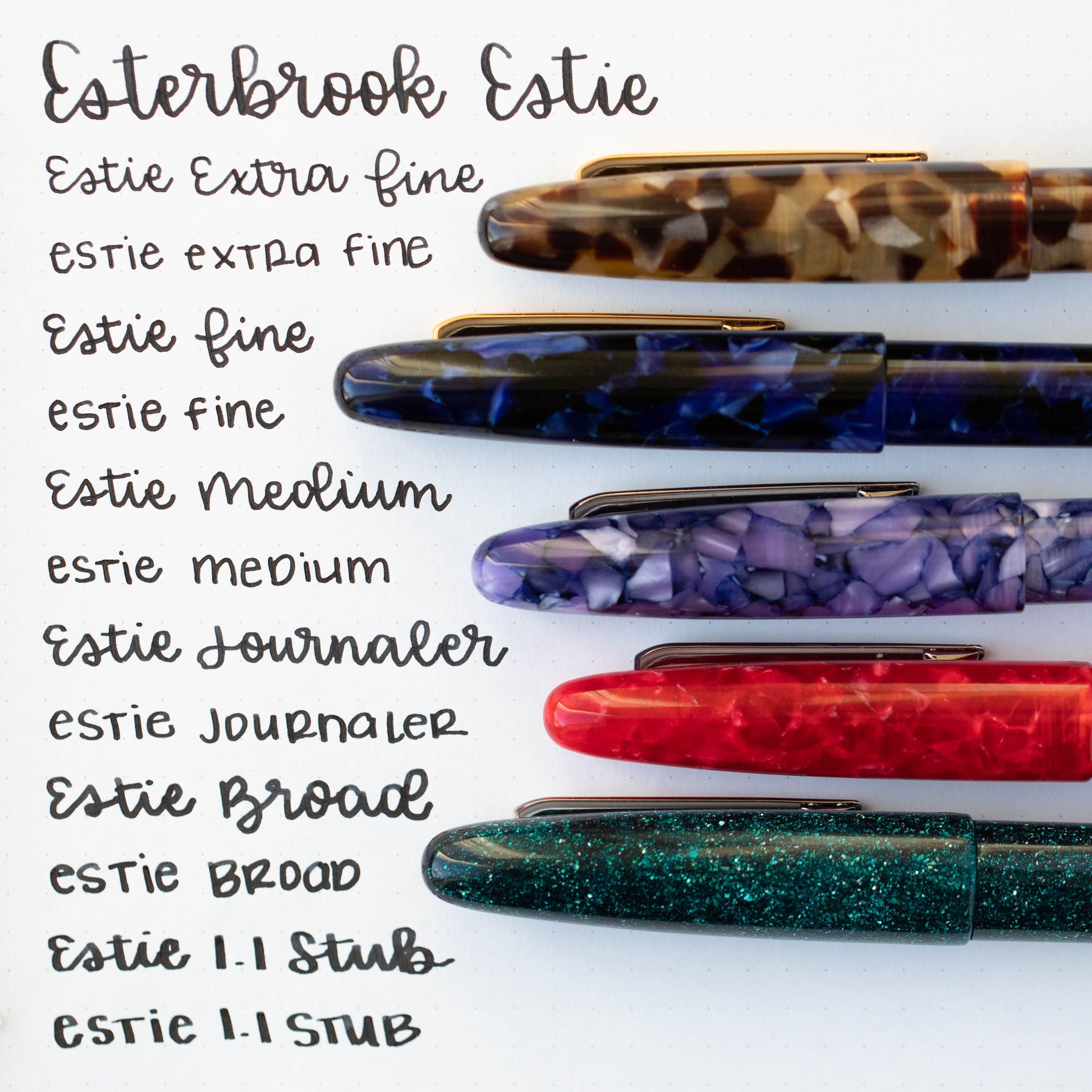 Esterbrook - Fountain Pen Estie Ebony Black (Oversized)