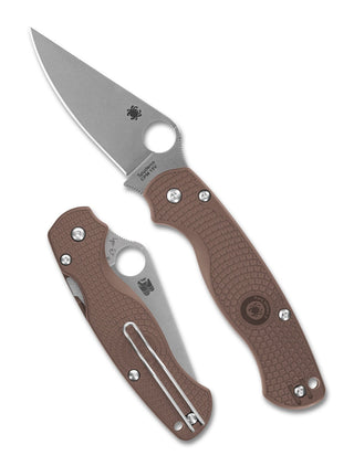 Spyderco - Para Military® 2 Lightweight Brown CPM 15V® Sprint Run® - KOHEZI