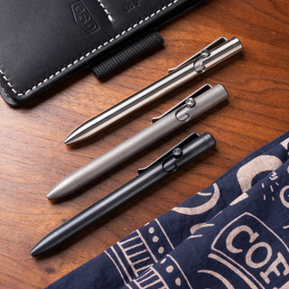 Tactile Turn - Bolt Action Pen (Titanium DLC) - KOHEZI