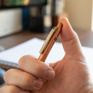 Tactile Turn - Side Click Pen (Copper) - KOHEZI