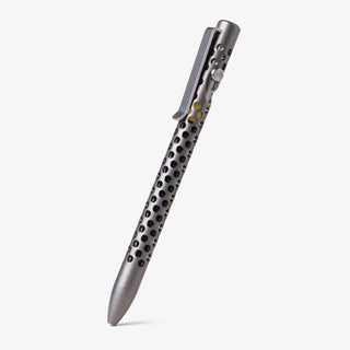 Tactile Turn - Skeletonized Titanium Bolt Action Pen - KOHEZI
